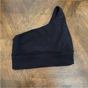 One shoulder align sports bra